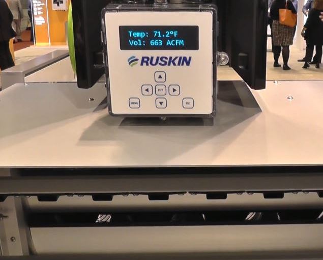 Ruskin® AIRFLOW-IQ brings together electronic air measuring station with BACnet actuator and Class 1A&nbsp;damper